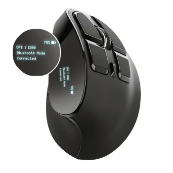 Wireless Mouse Trust Voxx Ergonomic Vertical Bluetooth...