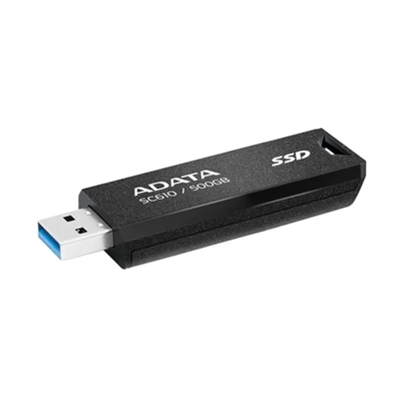 External Hard Drive Adata SC610-500G-CBK SSD 500 GB Black