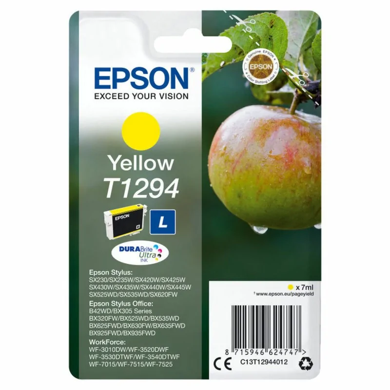 Original Ink Cartridge Epson RXZER23 Yellow