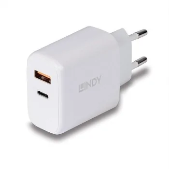 Car Charger LINDY 73424 White 18 W 30 W