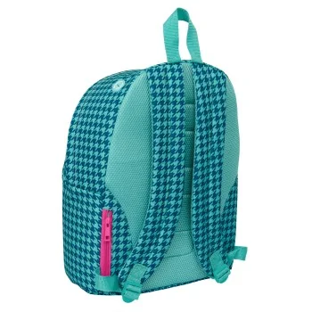 Laptop Backpack Nait Nait Pata de gallo verde Green 31 x...