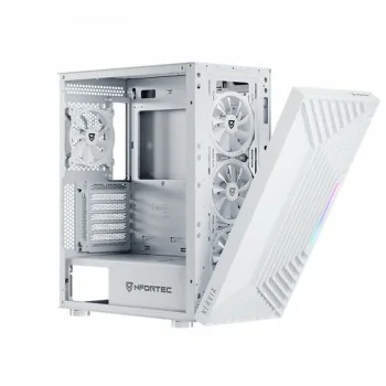 ATX Semi-tower Box Nfortec NF-CS-NERVIA-W White