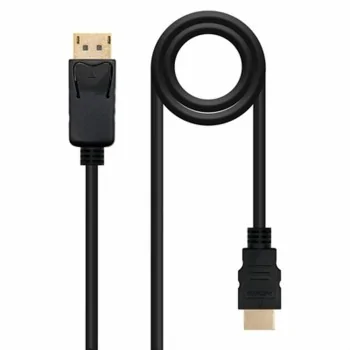 DisplayPort to HDMI Adapter NANOCABLE 10.15.4301 Black 1 m