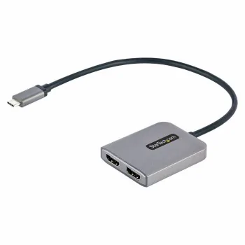 USB Hub Startech MST14CD122HD Grey Black Black/Grey