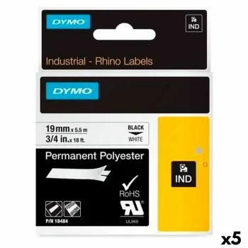 Laminated Tape for Labelling Machines Rhino Dymo ID1-19...