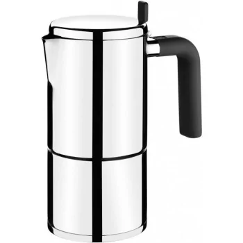 Italian Coffee Pot BRA BALI Steel 10 Cups 500 ml Metal...