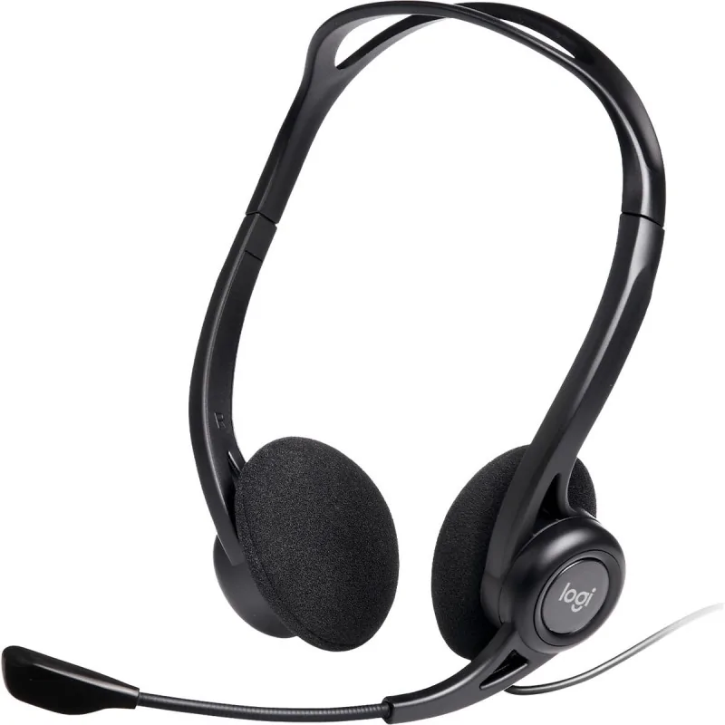 Headphones with Headband Logitech 960 Black