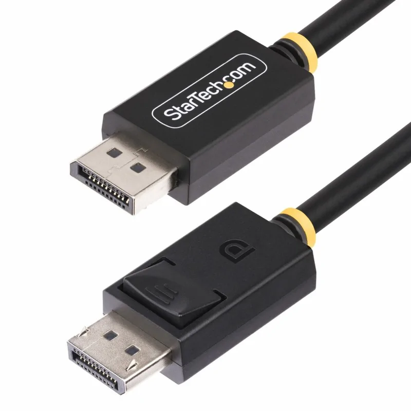 DisplayPort Cable Startech DP21-1M-DP80-CABLE Black 1 m