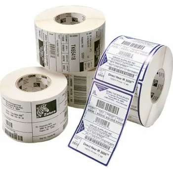 Roll of Labels Zebra 3002908 White