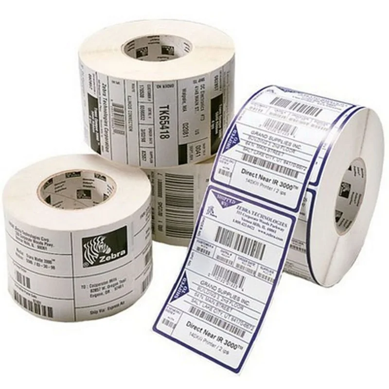 Roll of Labels Zebra 3004428 Transparent