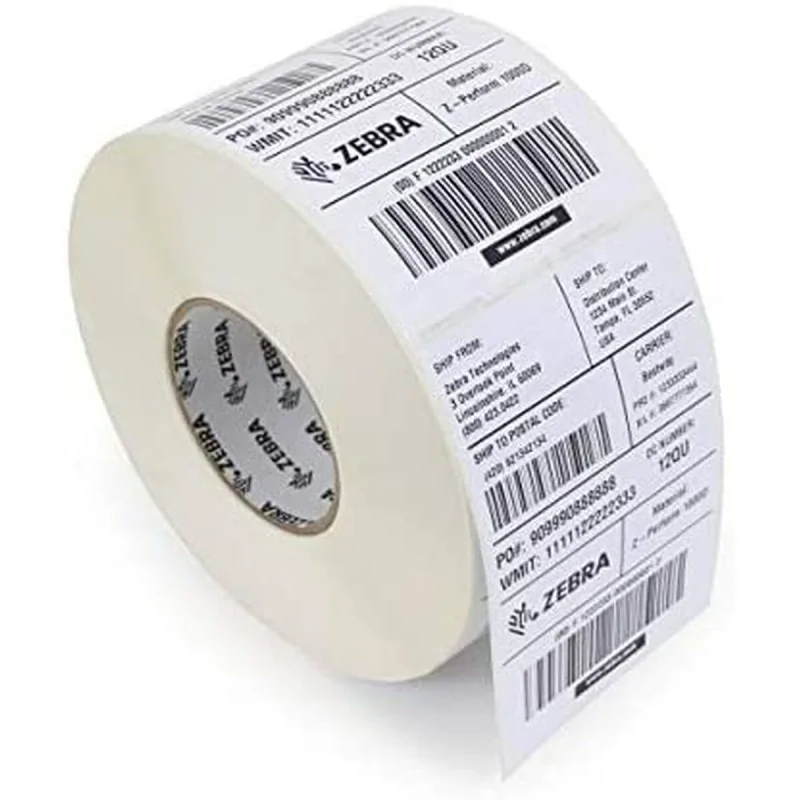 Roll of Labels Zebra 880154-025 White