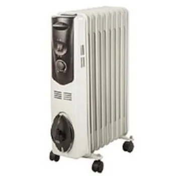 Oil-filled Radiator (11 chamber) S&P SAHARA 2503 White...