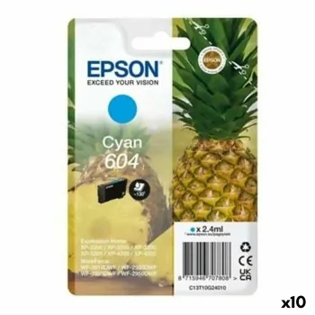 Original Ink Cartridge Epson XP-2200 WF-2910DWF Cyan (10...