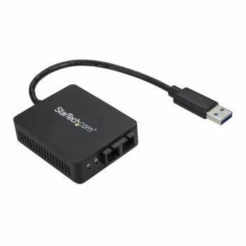 Singlemode Media Converter Startech US1GA30SXSC Black