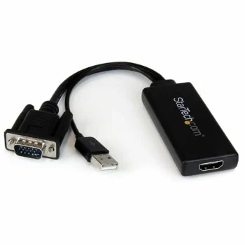 HDMI to VGA Adapter Startech VGA2HDU Black