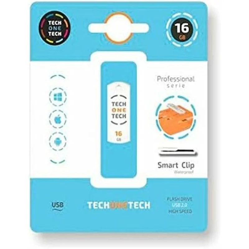 USB stick Tech One Tech Pro Smart Clip 16 GB