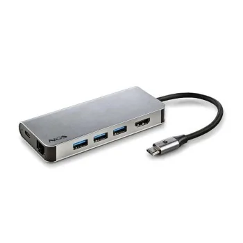 USB Hub NGS WONDER DOCK 8 Silver