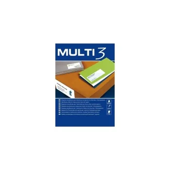 Printer Labels MULTI 3 White Upright 100 Sheets 70 x 33,8...