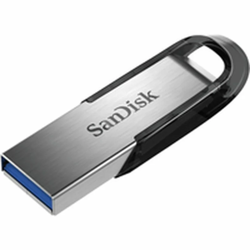 Pendrive SanDisk ULTRA FLAIR USB 3.0 Black Black/Silver Silver 128 GB (1 Unit)