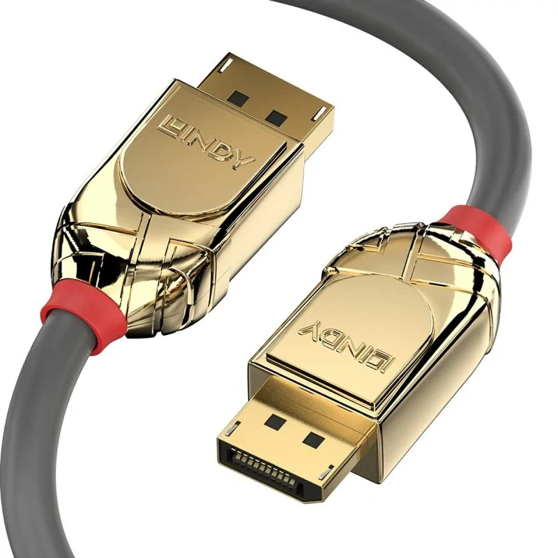 DisplayPort Cable LINDY 36297 15 m Golden