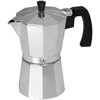 Italian Coffee Pot JATA CCA6 * Silver 6 Cups...