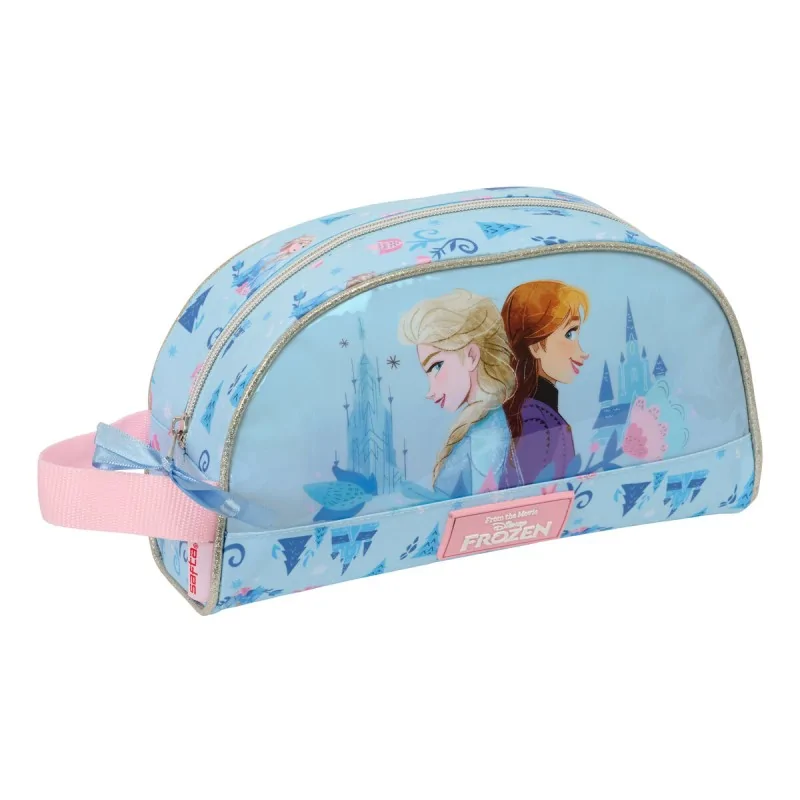 Travel Vanity Case Frozen Ice magic Light Blue 26 x 16 x 9 cm