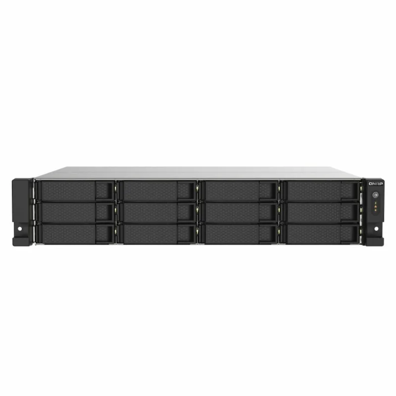 NAS Network Storage Qnap TS-1273AU-RP-8G Black Grey Aluminium