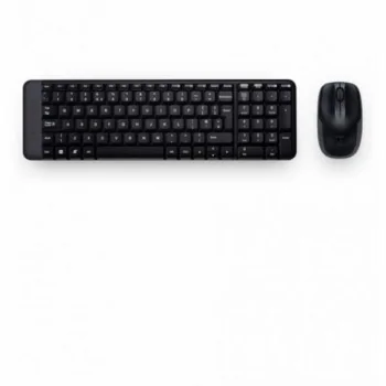 Keyboard and Wireless Mouse Logitech 920-003159 Black...