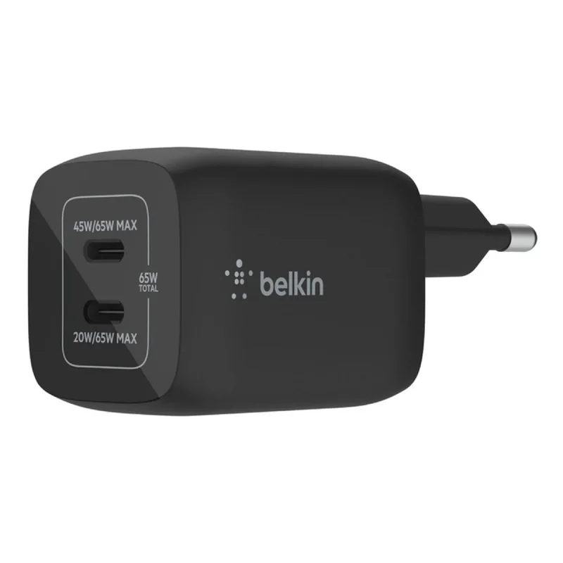 Wall Charger Belkin Black 65 W