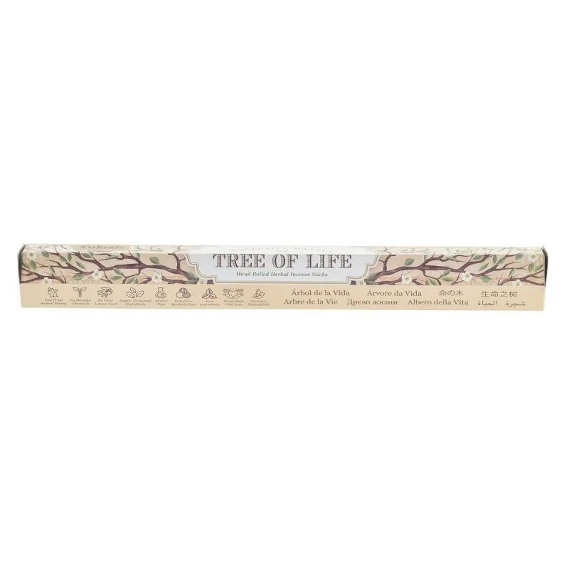 Incense DKD Home Decor Tree Of Life Light brown (25 x 8,5 x 6 cm) (15 pcs)