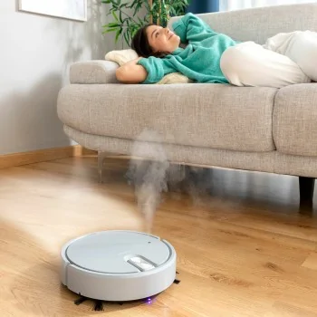 Multifunction 5-in-1 Rechargeable Robot Vacuum Cleaner...