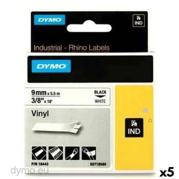 Laminated Tape for Labelling Machines Rhino Dymo ID1-9...