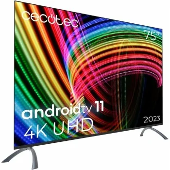 Smart TV Cecotec A3 series ALU30075 75" 4K Ultra HD HDR10...