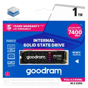 Hard Drive GoodRam PX700 SSD 1 TB SSD