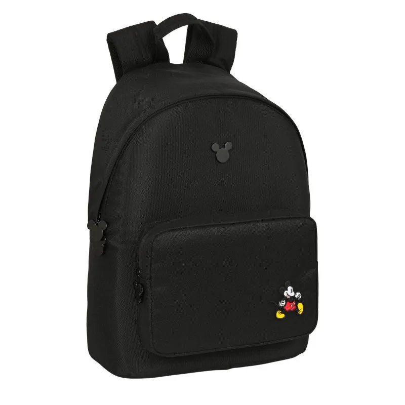 Laptop Backpack Mickey Mouse Clubhouse Black 31 x 41 x 16 cm