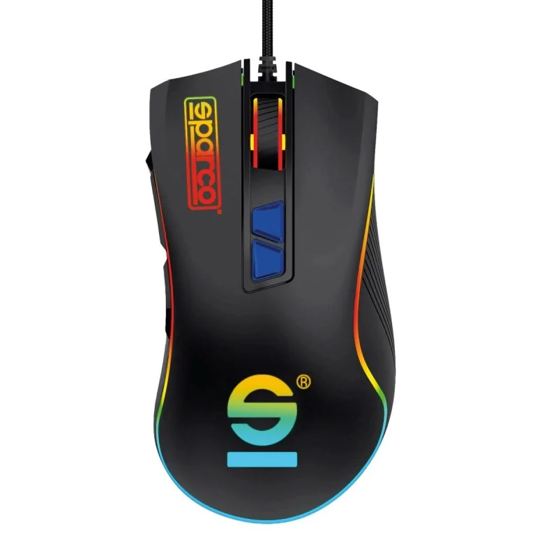 Gaming Mouse Sparco Black 7200 dpi