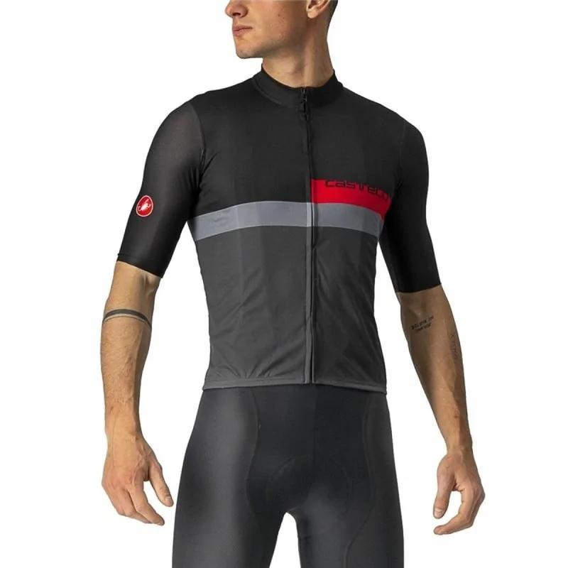 Cycling jersey Castelli A Blocco Black