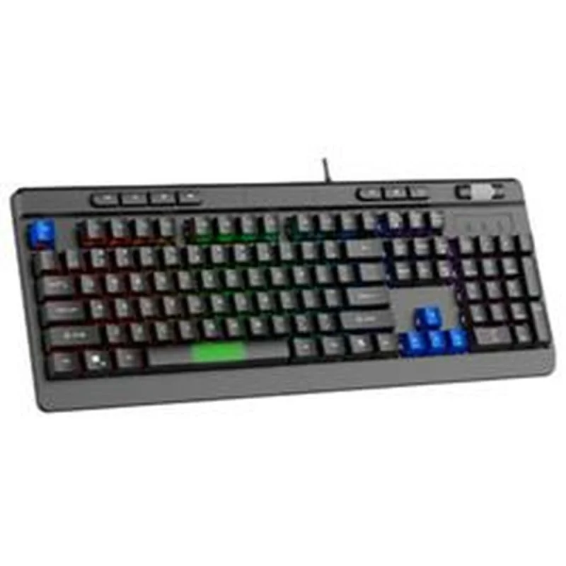 Gaming Keyboard Sparco SPMEMKEYBESP Black Spanish Qwerty