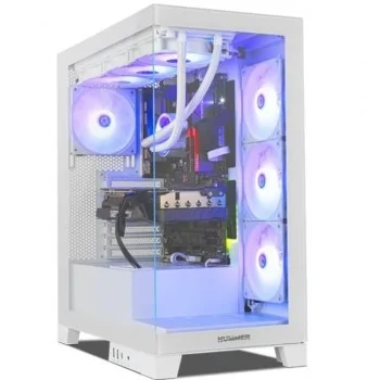 ATX Semi-tower Box Nox-Xtreme NXHUMMERGLOCKWH White