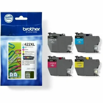 Original Ink Cartridge Brother LC-422XLVAL Multicolour