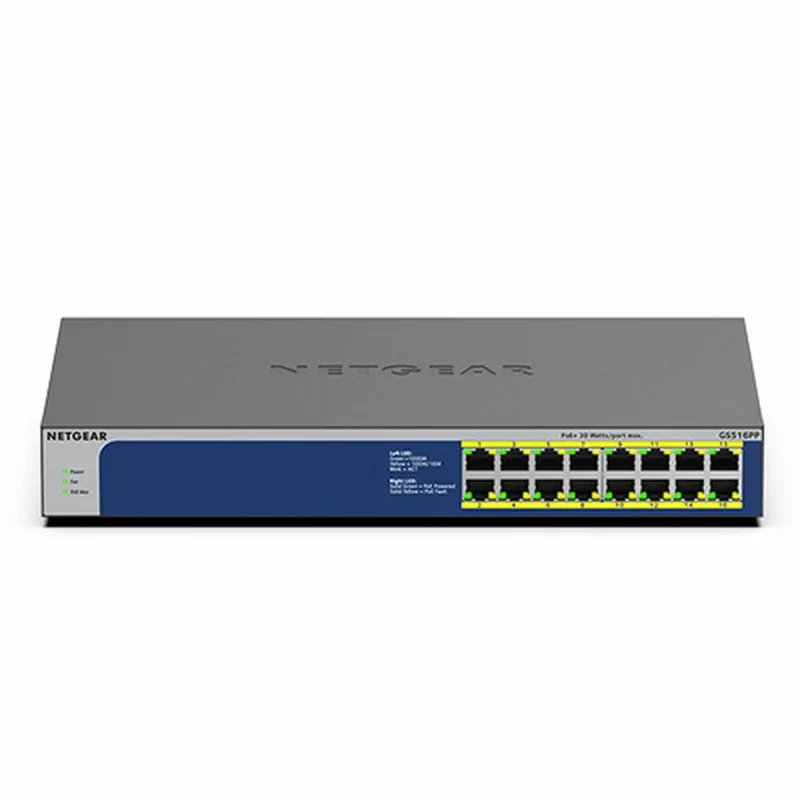 Switch Netgear GS516PP-100EUS 