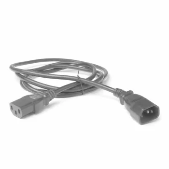 C14 Power Cord Salicru 663BA000001 Black Male...