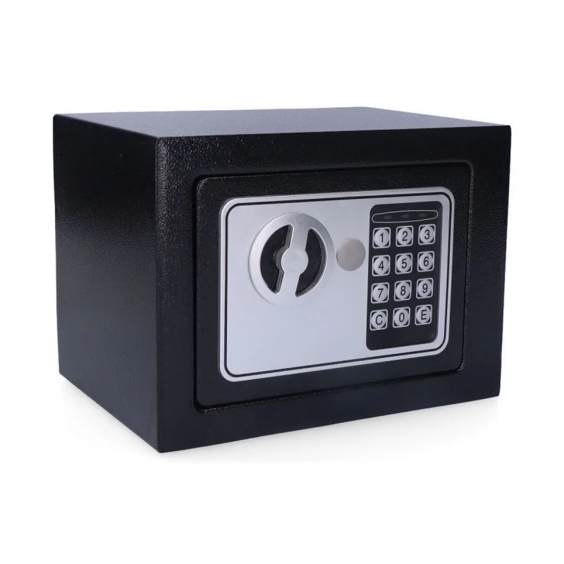 Safety-deposit box Micel cfc3 Black Steel Key Electronics