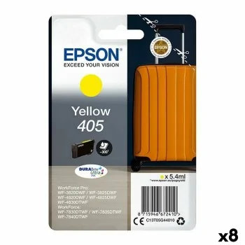 Original Ink Cartridge Epson Nº 405 Yellow (8 Units)