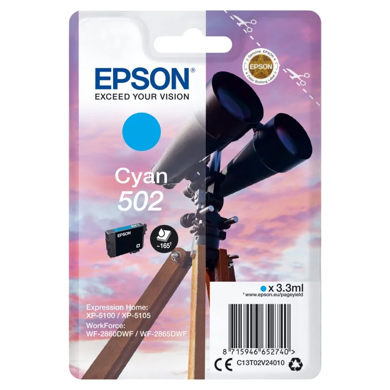 Original Ink Cartridge Epson 2984085 Cyan