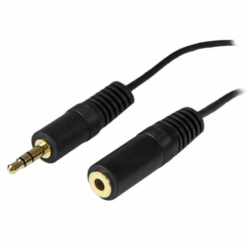 Jack Extension Cable (3.5 mm) Startech MU12MF 3,7 m Black