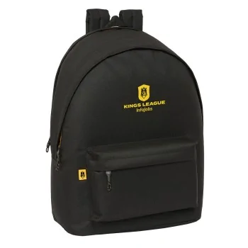 Laptop Backpack Kings League KINGS LEAGUE Black 31 x 44 x...