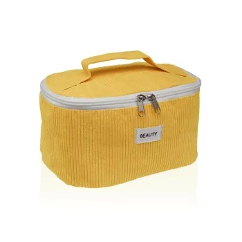 Travel Vanity Case Versa Yellow 12 x 12 x 20 cm