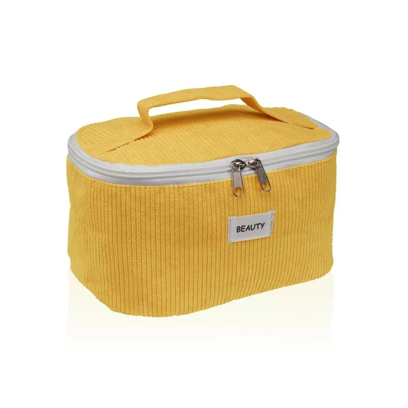 Travel Vanity Case Versa Yellow 12 x 12 x 20 cm