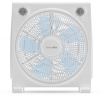 Table Fan Universal Blue ASTUN White 45 W